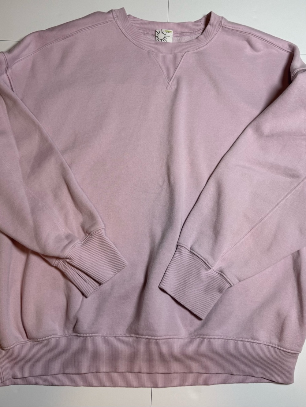 Women's OFFLINE by Aerie Cloud size XL
Pink Oversized Fleece Crewneck - Picture 1 of 6